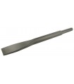 Ciseaux Acier Taillant plat pour marteau pneumatique - 12.7x55 mm