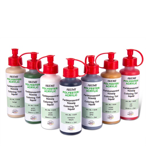 [11111052A] AK COLORANT LIQUIDE POUR MARMORKITT - BLANC - FLACON 50 ML